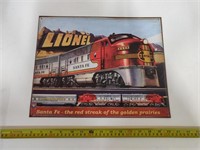 Awesome Lionel Metal Sign 12"x15"