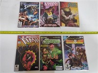 Qty 6 DC Incl #2 Sword of the Atom & Green
