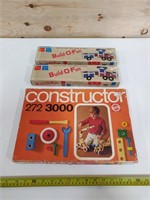 2 Vintage 1965 Build-O-Fun & Vintage Constructo