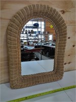 Wicker Mirror, Awesome Condition