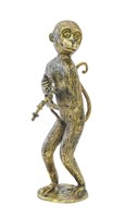 Cast Bronze Monkey