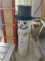 Awesome 38" Wooden Snowman