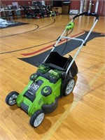 Greenworks 40 Volt Mower with Battery & Charger