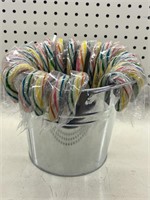 Approx (24 Ct) 1.75 Oz Birthday Cake Candy Cane