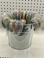 Approx (24 Ct) 1.75 Oz Birthday Cake Candy Cane