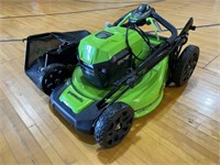Greenworks 48 Volt Mower with Batteries & Charger