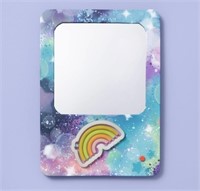 Neon Light Up Magnetic Locker Mirror Rainbow