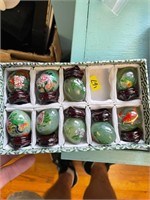 Painted Jade Eggs