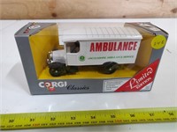 Corgi Ltd Edition Thornycroft ambulance