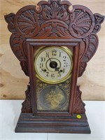 New Haven gingerbread clock with key and