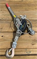 2 Ton Ratcheting Cable Come-Along