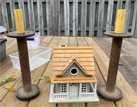 Birdhouse & Candle Lamps