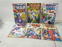 Lot of 6 Marvel Comics