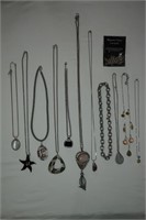 Silver Tone Necklaces