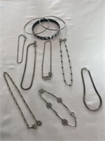 Silvertone Bracelets