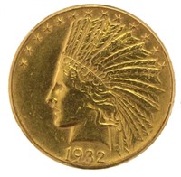 1932 Indian Head $10.00 Gold Eagle