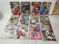 12 Marvel Dr.Strange Comic Books