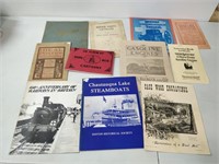 Engine, Steamboats, etc. Books & Booklets