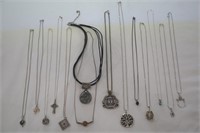 Sterling Silver Necklaces Marked
