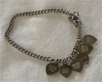 1957 Sterling Silver Sorority Charms -Marked