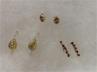 14k Gold Earrings -Marked