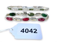 Stunning Sterling Bracelets 1 Reversible