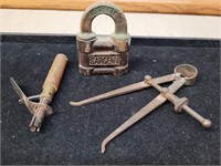 Vintage Lock & Tools