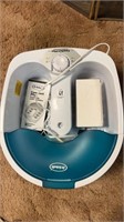 Dr. Schools electric foot bath with bubbles