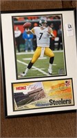 Ben Rothlesberger print with Heinz Field envelope