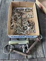 Hitch Pins, Lag Eye Bolts, Clevis
