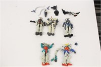 Gundam Robot Toy Action Figure Lot