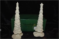 Snow Babies "Story Pines" Accessory Trees In