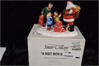 Dept 56 Snow Village Series "A Visit with Santa"