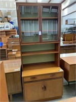 (2 PC) MID CENTURY G PLAN WALL UNIT WITH