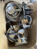 Pots and Pans in Box