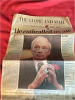 Globe and Mail Trudeau Issue