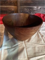 MCM Wooden Teak Bowl