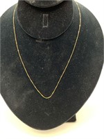 14K GOLD CHAIN-ITALY 1.06 GRAMS
