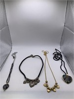 HEART NECKLACE LOT