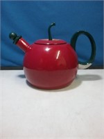 Apple design metal teapot