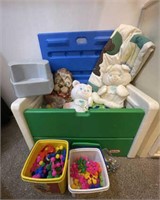 Little Tykes Toy Chest and Contents