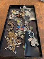 Assorted Charm Bracelets and Key Chains