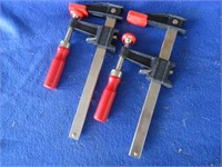 set of 2, 10" clamps