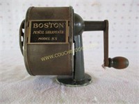 Vintage Boston model KS metal pencil sharpener