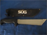 SOG knife with case