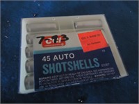 CCI 45 auto shot shells, 10 rounds