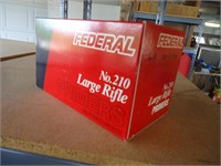 Federal # 210 Lg rifle primers,  1000 ct