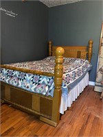 Vintage three piece bedroom suit Full size bed ,