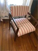 Fabric covered chair
