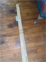 Approximately 12 feet long quarter round five